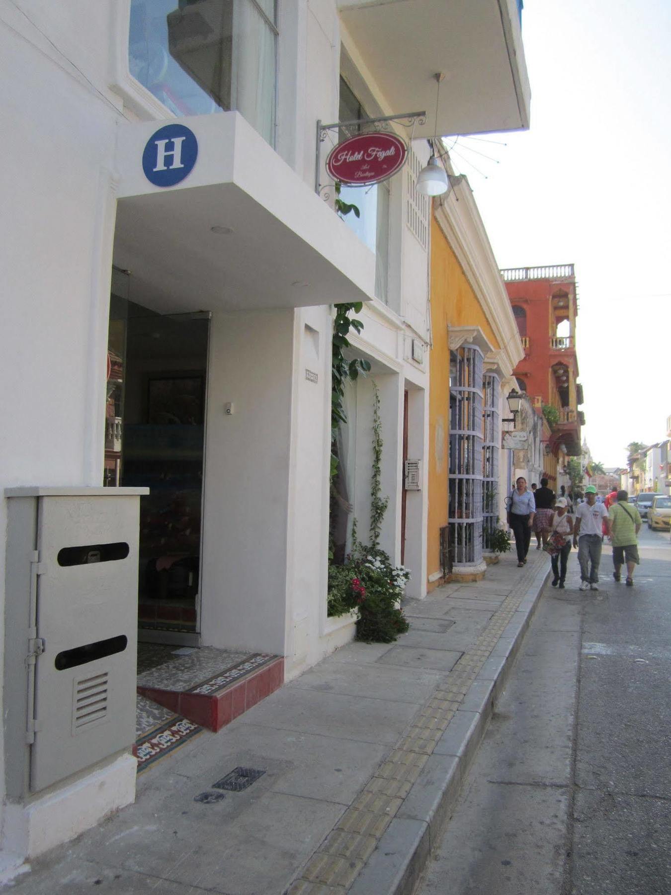 Hotel Fegali Art Boutique Cartagena Exteriör bild